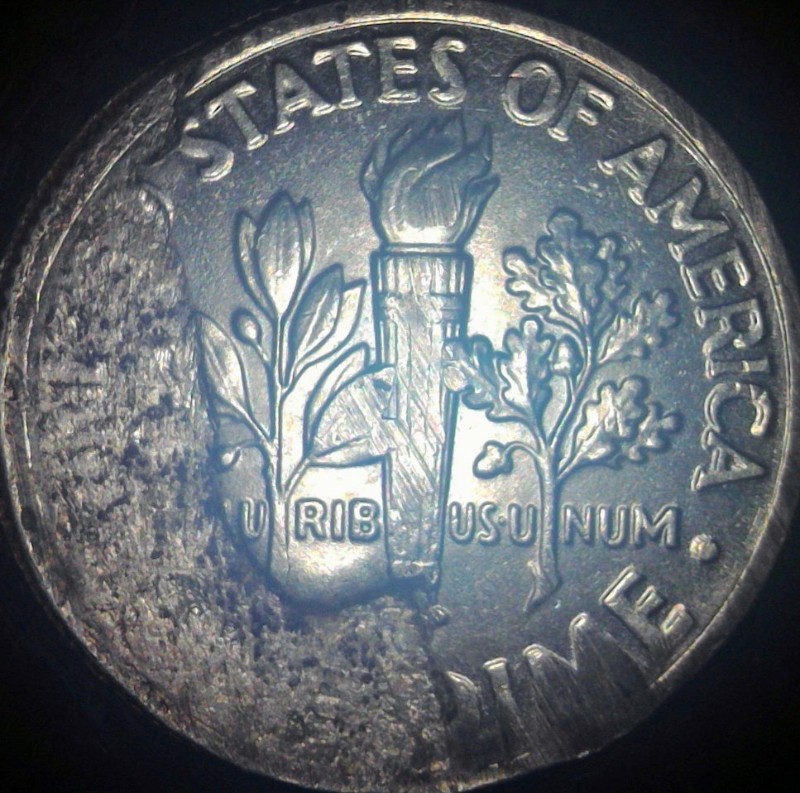 2013-P-Dime-Is-This-Because-Of-Grease-Filled-On-Both-Sides